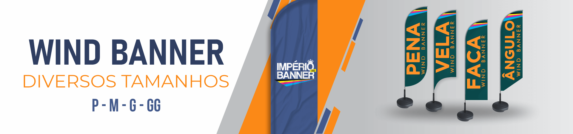 WIND BANNER COMPLETO
